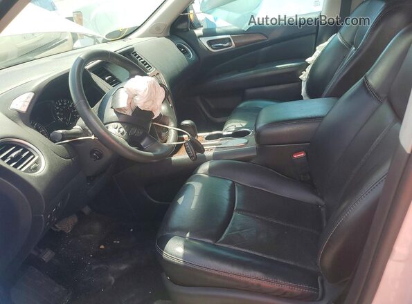 5N1DR2MNXHC697272 2017 NISSAN PATHFINDER White Вид салону спереду