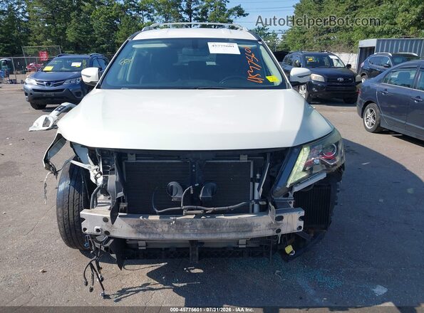 5N1DR2MNXHC905294 2017 NISSAN PATHFINDER White Widok wnętrza z tyłu