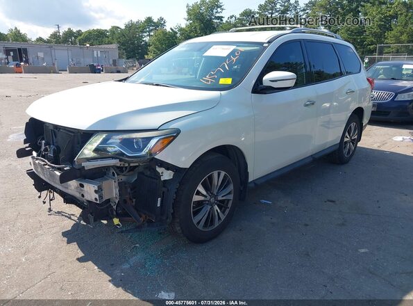 5N1DR2MNXHC905294 2017 NISSAN PATHFINDER White Przód lewy