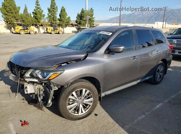 5N1DR2MNXHC911497 2017 NISSAN PATHFINDER Серый Задняя левая четверть