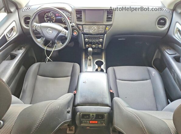 5N1DR2MNXJC632718 2018 NISSAN PATHFINDER Black Widok deski rozdzielczej