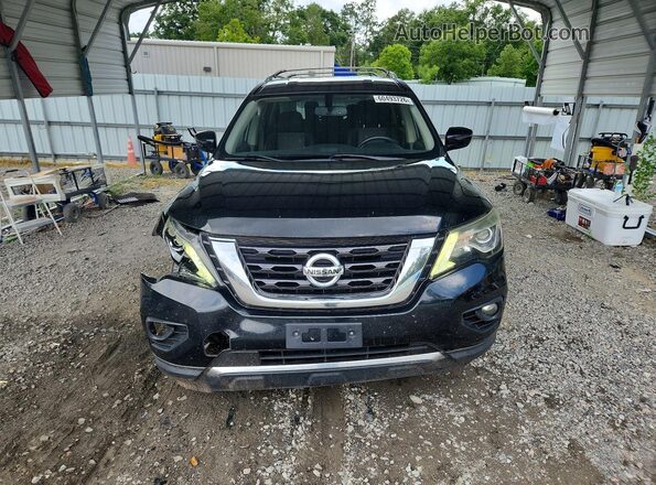 5N1DR2MNXJC632718 2018 NISSAN PATHFINDER Black Widok z przodu