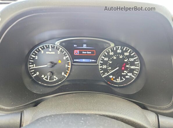 5N1DR2MNXJC632718 2018 NISSAN PATHFINDER Black Widok zestawu wskaźników