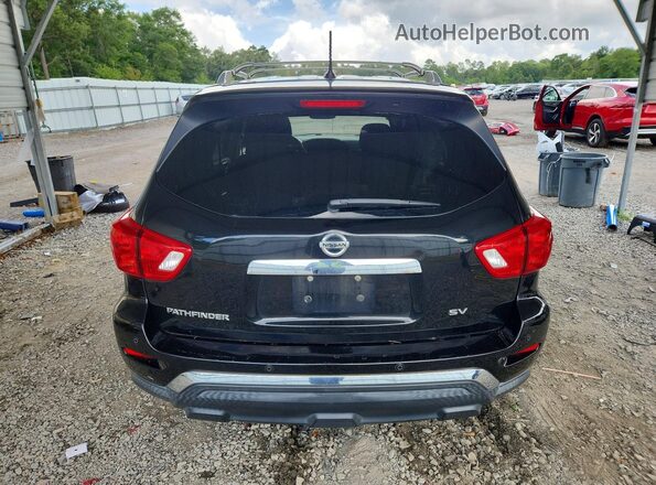 5N1DR2MNXJC632718 2018 NISSAN PATHFINDER Black Widok z tyłu