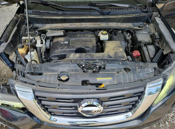 5N1DR2MNXJC632718 2018 NISSAN PATHFINDER Black Widok komory silnika