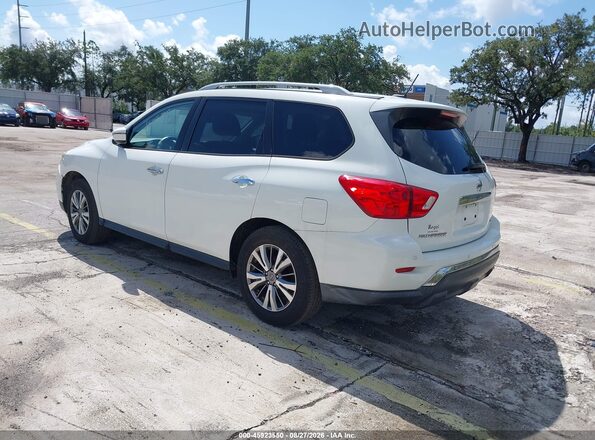 5N1DR2MNXJC634372 2018 NISSAN PATHFINDER White Trasero izquierdo