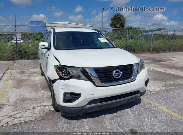 5N1DR2MNXJC634372 2018 NISSAN PATHFINDER White Vista frontal