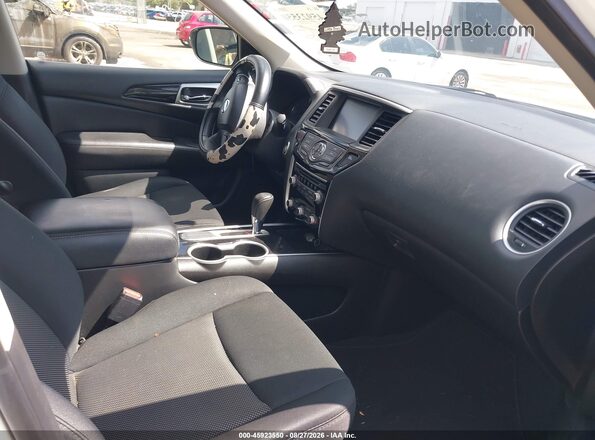 5N1DR2MNXJC634372 2018 NISSAN PATHFINDER White Vista interior delantera