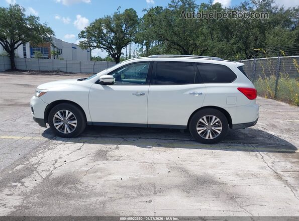 5N1DR2MNXJC634372 2018 NISSAN PATHFINDER White Vista interior de 360 grados