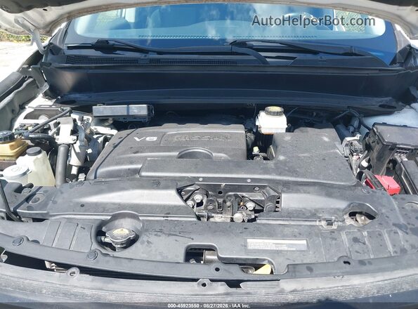 5N1DR2MNXJC634372 2018 NISSAN PATHFINDER White Vista trasera