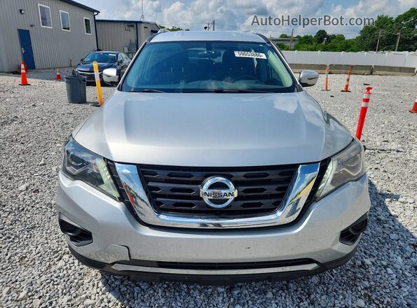5N1DR2MNXJC646098 2018 NISSAN PATHFINDER Silver Widok z przodu
