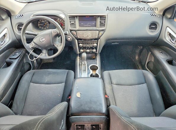 5N1DR2MNXJC646098 2018 NISSAN PATHFINDER Silver Widok deski rozdzielczej