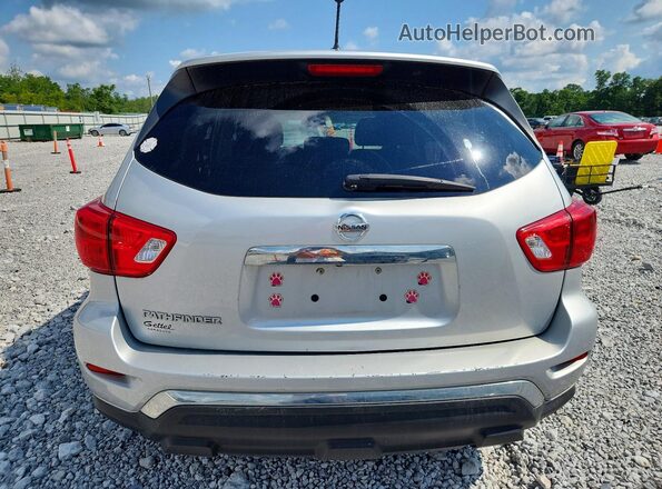 5N1DR2MNXJC646098 2018 NISSAN PATHFINDER Silver Widok z tyłu