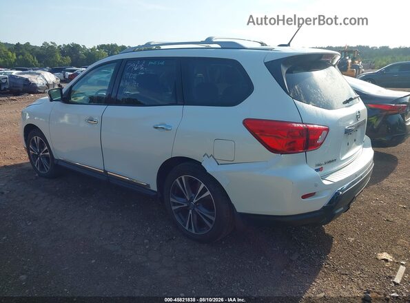 5N1DR2MNXJC663550 2018 NISSAN PATHFINDER White Tył lewy