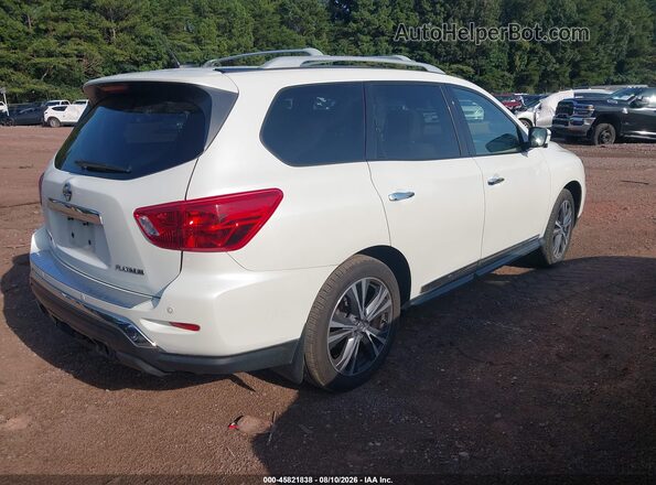 5N1DR2MNXJC663550 2018 NISSAN PATHFINDER White Tył prawy