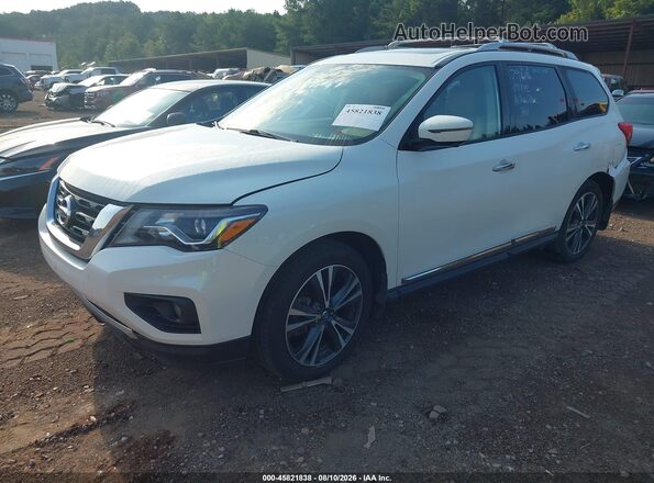 5N1DR2MNXJC663550 2018 NISSAN PATHFINDER White Przód lewy
