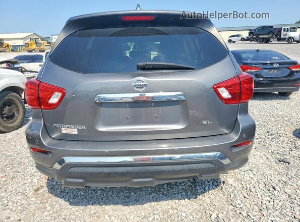 5N1DR2MNXKC606153 2019 NISSAN PATHFINDER Gray უკანა ხედი