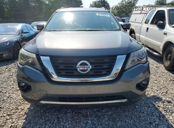 5N1DR2MNXKC606153 2019 NISSAN PATHFINDER Gray წინა ხედი