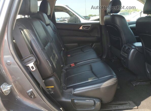 5N1DR2MNXKC606153 2019 NISSAN PATHFINDER Gray უკანა სალონის ხედი