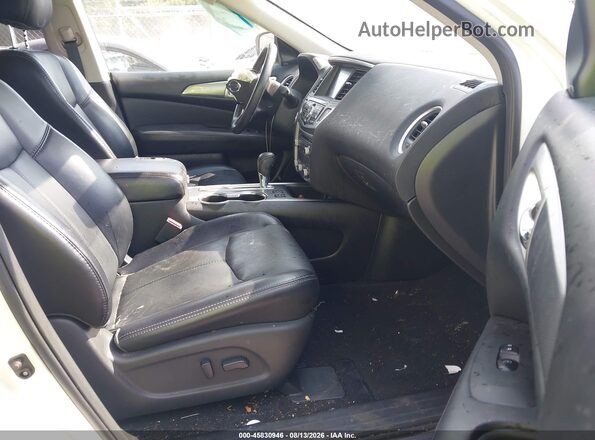 5N1DR2MNXKC614897 2019 NISSAN PATHFINDER White Սալոնի դիմացի տեսք