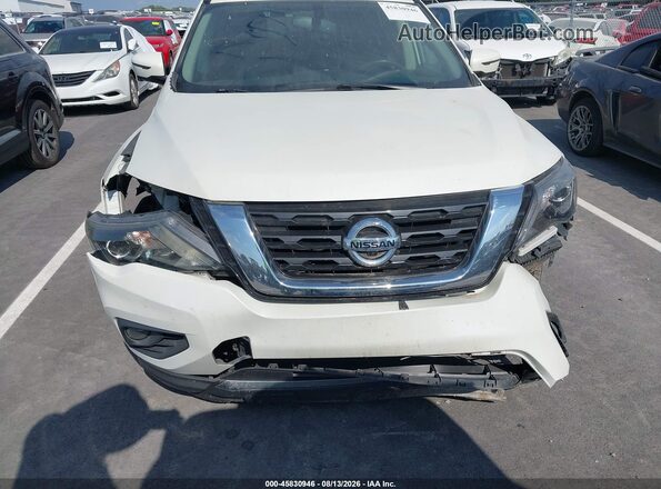 5N1DR2MNXKC614897 2019 NISSAN PATHFINDER White Դիմացի տեսք