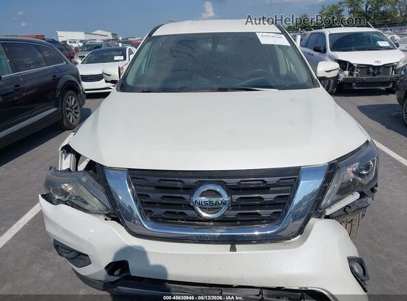 5N1DR2MNXKC614897 2019 NISSAN PATHFINDER White Սարքավորումների վահանակի տեսք