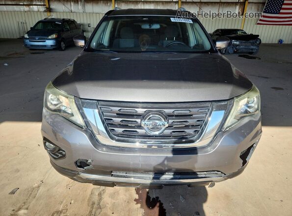 5N1DR2MNXKC617069 2019 NISSAN PATHFINDER Gray Դիմացի տեսք