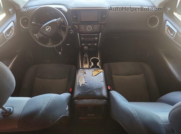 5N1DR2MNXKC617069 2019 NISSAN PATHFINDER Gray Առջևի վահանակի տեսք