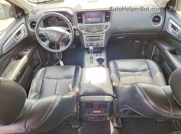 5N1DR2MNXKC621171 2019 NISSAN PATHFINDER Black Dashboard view