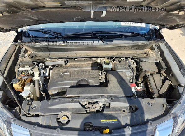 5N1DR2MNXKC621171 2019 NISSAN PATHFINDER Black Engine compartment view