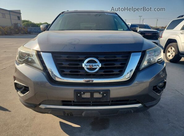 5N1DR2MNXKC625690 2019 NISSAN PATHFINDER Серый Вид спереди