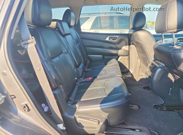 5N1DR2MNXKC625690 2019 NISSAN PATHFINDER Серый Вид задних сидений