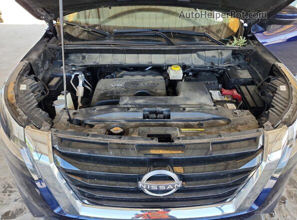 5N1DR3AA5NC230165 2022 NISSAN PATHFINDER Синий Вид задней части салона