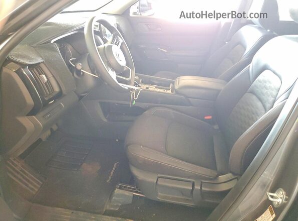 5N1DR3AA9SC255372 2025 NISSAN PATHFINDER Charcoal Вид салону спереду