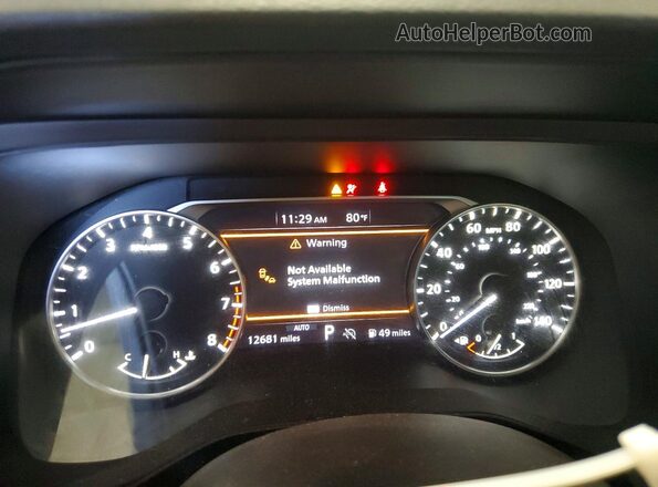 5N1DR3AC2SC255800 2025 NISSAN PATHFINDER Серебряный Вид щитка приборов