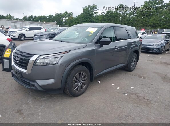 5N1DR3AC8PC207788 2023 NISSAN PATHFINDER Gray Передня ліва чверть