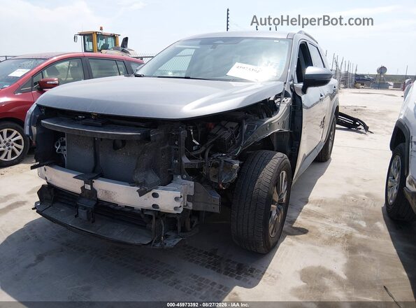 5N1DR3BA0SC211632 2025 NISSAN PATHFINDER Gray წინა მარცხენა ხედი სამი მეოთხედიდან