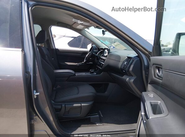 5N1DR3BA0SC211632 2025 NISSAN PATHFINDER Gray წინა სალონის ხედი