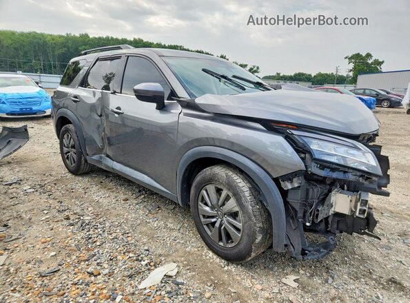 5N1DR3BA4NC238532 2022 NISSAN PATHFINDER Серый Передняя правая четверть