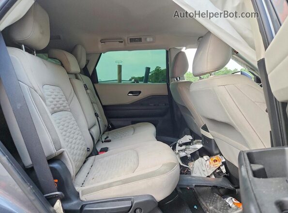 5N1DR3BA4NC238532 2022 NISSAN PATHFINDER Серый Вид задней части салона