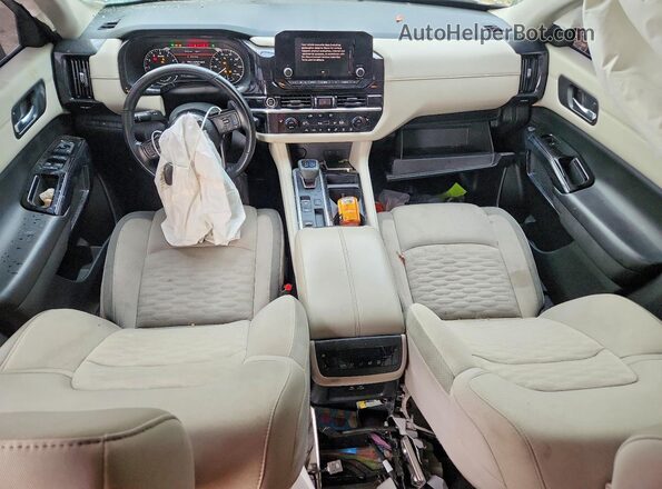 5N1DR3BA4NC238532 2022 NISSAN PATHFINDER Серый Вид панели приборов