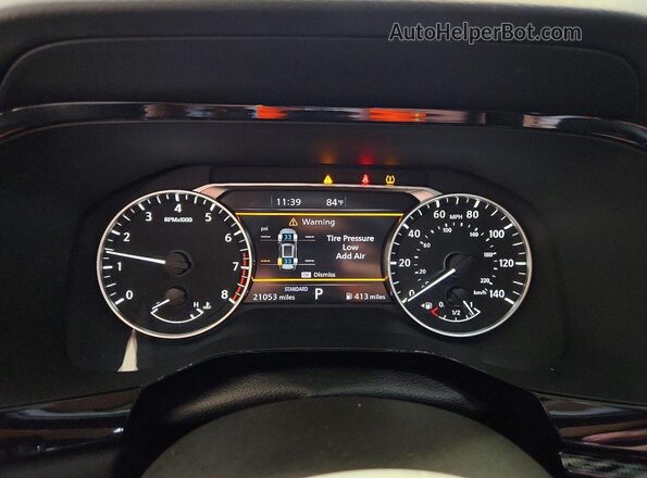 5N1DR3BA5RC227061 2024 NISSAN PATHFINDER White Սարքավորումների վահանակի տեսք