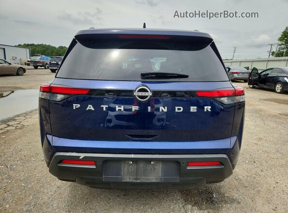 5N1DR3BA6SC203552 2025 NISSAN PATHFINDER Blue უკანა ხედი