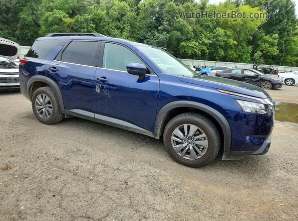 5N1DR3BA6SC203552 2025 NISSAN PATHFINDER Blue წინა მარჯვენა