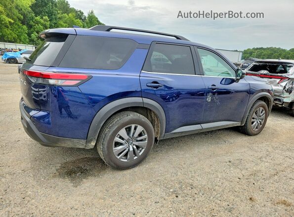 5N1DR3BA6SC203552 2025 NISSAN PATHFINDER Blue უკანა მარჯვენა