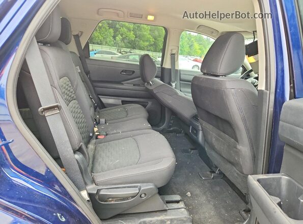 5N1DR3BA6SC203552 2025 NISSAN PATHFINDER Blue უკანა სალონის ხედი