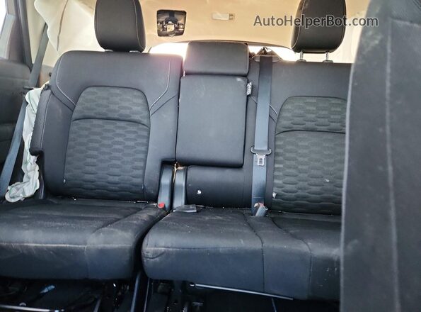 5N1DR3BA6SC230072 2025 NISSAN PATHFINDER Gray Widok tylnych siedzeń