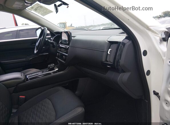 5N1DR3BA8PC211742 2023 NISSAN PATHFINDER White წინა სალონის ხედი