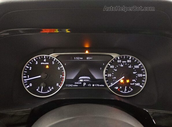 5N1DR3BB6SC310559 2025 NISSAN PATHFINDER Черный Вид щитка приборов