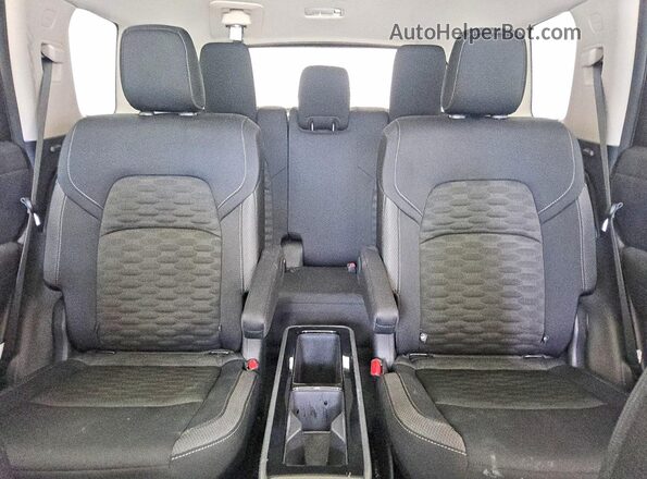 5N1DR3BB6SC310559 2025 NISSAN PATHFINDER Черный Вид задних сидений